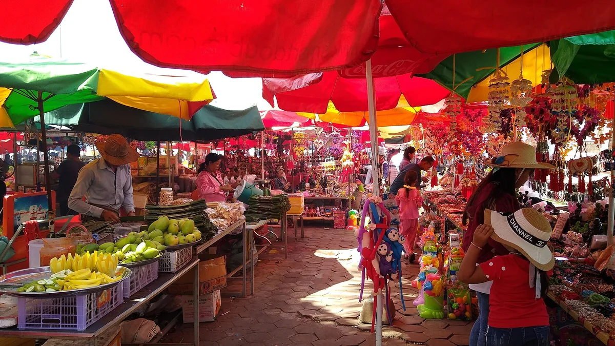Kep Crab Market in Cambodia